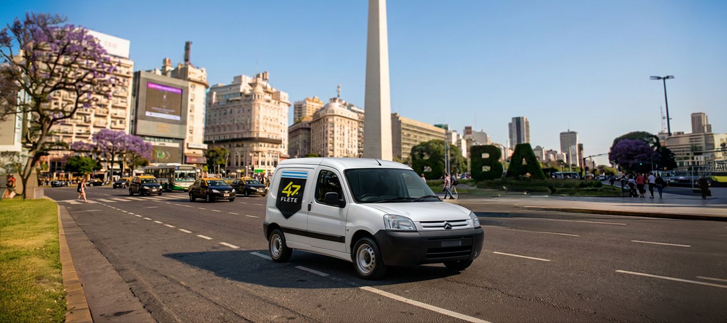 Vehículo de 47Flete en Buenos Aires